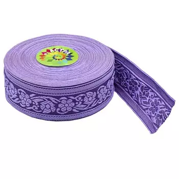 2556 Тесьма жаккардовая, 35 мм*16,4 м, 'Астра' (332D/332LL)