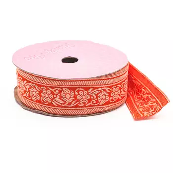 2556 Тесьма жаккардовая, 35 мм*16,4 м, 'Астра' (84/79L)