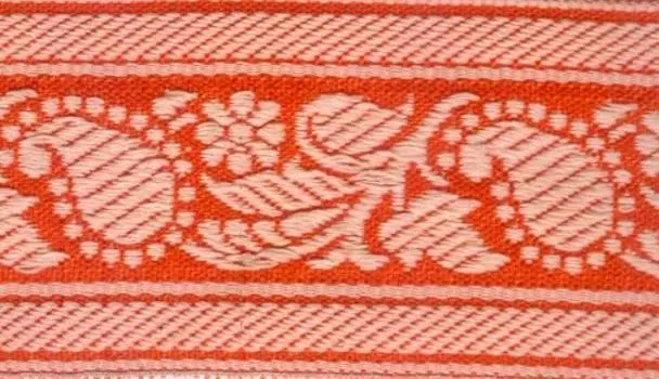 2558 Тесьма жаккардовая, 35 мм*16,4 м, 'Астра' (84/79L)