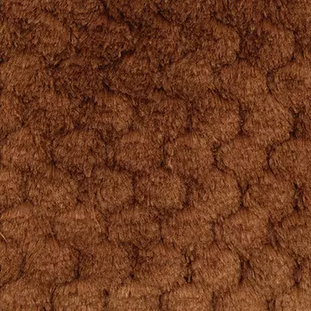 25743 Мех 'Фактурный-СОТЫ' 50см*50см (+/-1,0см), цв.коричневый