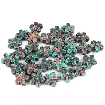 2600 Бусины декоративные, 15*8*2 мм, упак./30 шт., 'Астра'