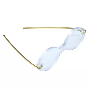 26507 Очки со стеклом 40*18*12мм, упак/2шт