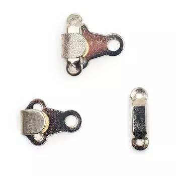 265230 Крючок для брюк и юбок с дугой (сталь) 6мм, серебристый цв. Prym