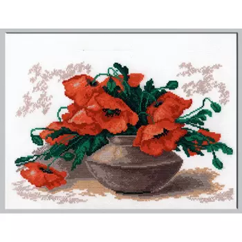 265 Набор для вышивания РС-Студия 'Маки' 33*19 см