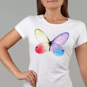 2663386 Термотрансфер бабочка 13*20см