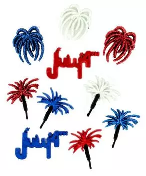 2676, Пуговицы-фигурки. Салют Dress It Up