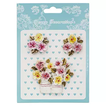 26821 Элементы для декора FD-002, полистоун, набор 3шт.