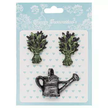 26829 Элементы для декора FD-010, полистоун, набор 3 шт.