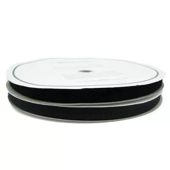 27002/чер Лента контактная 15мм 'петля'