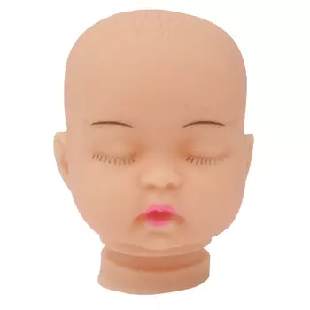 27038 Пластиковая заготовка 'Голова для малыша' 4см*5,5см