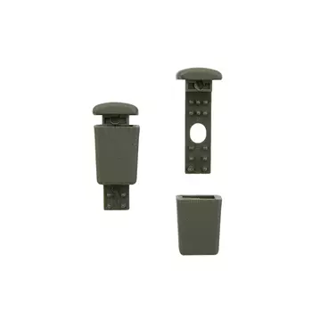 27102-Н Наконечник 17*11мм, ПП,4шт пластик Hobby&amp;PRO (471 хаки)