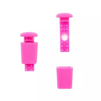 27102-Н Наконечник 17*11мм, ПП,4шт пластик Hobby&amp;PRO (розовый)