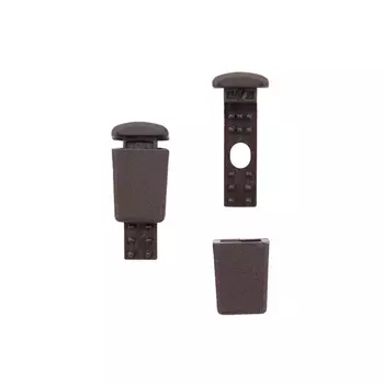 27102-Н Наконечник 17*11мм, ПП,4шт пластик Hobby&amp;PRO (коричневый)