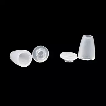 27106-Н Наконечник 'Колокол' d 6/9мм 14*11мм пластик, упак(4шт) Hobby&amp;Pro (прозрачный)