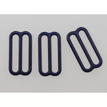 2829 Пряжка-регулятор для бюстгальтера 20мм, металл, Arta-F (061 темно-синий)