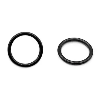 2830 Кольцо для бюстгальтера 11мм, металл, Arta-F (170 черный)