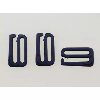 2853 Крючок для бюстгальтера 15мм, металл, Arta-F (061 темно-синий)