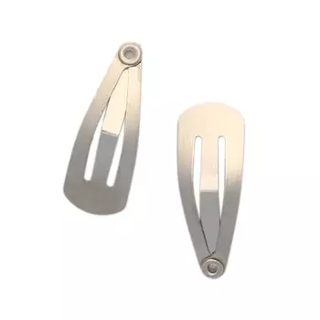 28835 Заколка мини 8мм* 20мм, уп/2 шт, никель