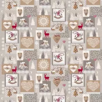 28876 (28882) Рогожка 'Лапландия' 150см*200см, 100% хлопок