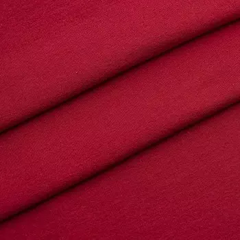 28947 Футер с лайкрой 30/20 кардская петля 50*50см (+/-2см) 95% х/б 5% лайкра, 240 гр/м2 (9042 красный)