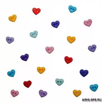 2898, Декоративные пуговицы. Сердечный флирт Dress It Up