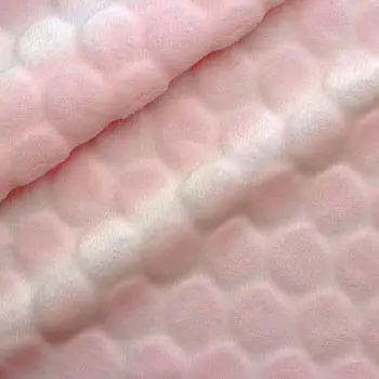 29485 Плюш Шарики (45см*50 см +- 2см) , ворс 2,5мм: плотность 250гр./м.кв (розовый)