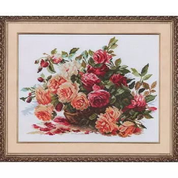 2-06 Набор для вышивания АЛИСА 'Розы' 40*30см