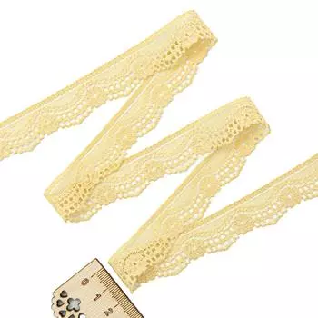 2.130-132Р Кружево эластичное 2см*10м (желтый)