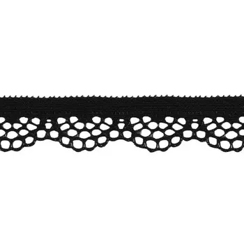 2.152Р Кружево эластичное 1,6см*10м (черный)