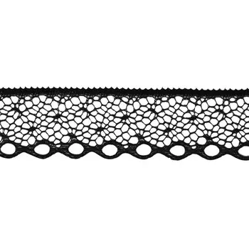 2.183Р Кружево эластичное 3см*10м (черный)