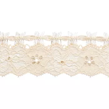 2.188Р Кружево эластичное 3,3см*10м (персиковый)