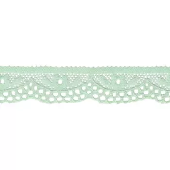2.191Р Кружево эластичное 1,5см*14м (светло-зелёный)