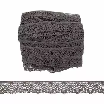 2.207-209Р Кружево эластичное 1,5см*10м (коричневый)