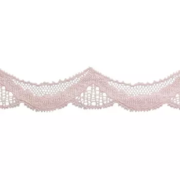 2.79-81P Кружево эластичное 2,8см*14м (светло-розовый)