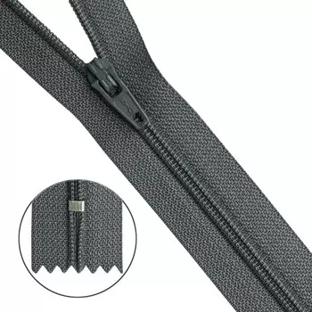 30094 Молния пластиковая сер тип-3 авт 20см