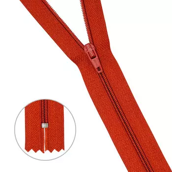 30101 Молния пластиковая терракот тип-3 авт 20 см