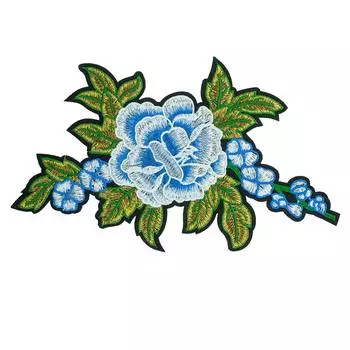 3022242 Термоаппликация 'Цветы', 22,5*13,5см