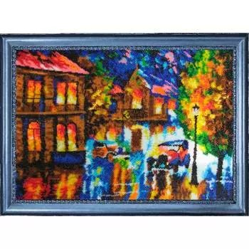 305 Набор для вышивания бисером Butterfly 'Перекресток', 27*38 см