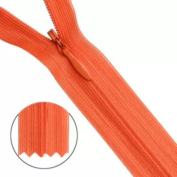 31232/20 Молния потайн. пл/мет-1 тип-3 морк. 20см ГР