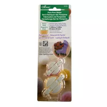 3124 Устройство пластик., для создания мал. помпонов 'Clover'