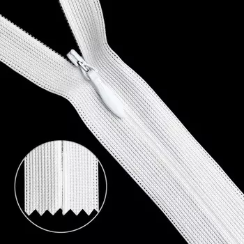 31251/30 Молния потайн. тип-3 30см. бел.