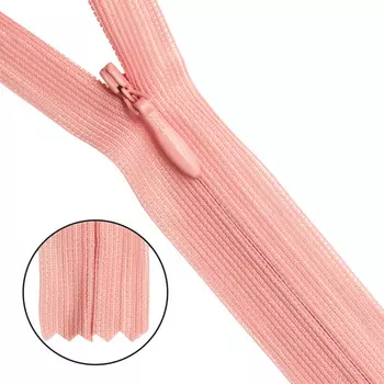 31279/50 Молния потайн. пл/мет-1 тип-3 роз. 50см ГР