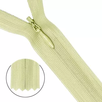 31289/50 Молния потайн. пл/мет-1 тип-3 олив. 50см ГР