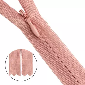 31308/50 Молния потайн. тип-3 50см св. брусн.