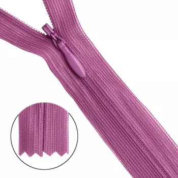 31313/50 Молния потайн. тип-3 50см св. фуксия