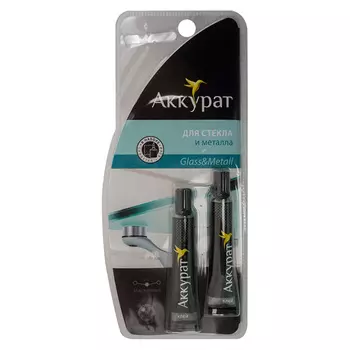 32846 Набор для ремонта издел.из стекла и мет.ТМ Аккурат hk37545