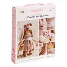 3299325 Набор для шитья 'Мягкая кукла Мика', 18,9 х22,5 х2,5 см