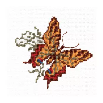 336 Набор для вышивания РС-Студия 'Бабочка 1' 16*14 см