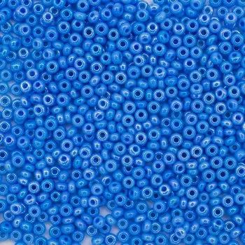 (34020С) 331-19001-10/0 Бисер непрозрачный с радужным покрытием 10/0, круг.отв., 20гр Preciosa