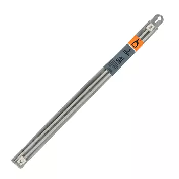 34211 Спицы вязальные прямые 5,00мм*40см, алюм., 2шт PONY